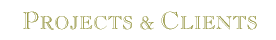 Projects and Clients